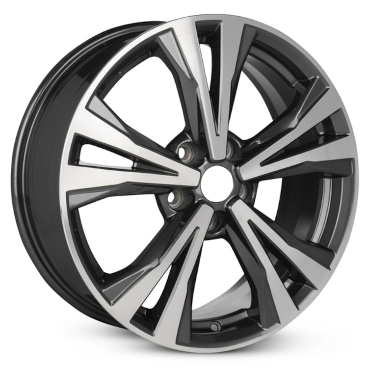 Road Ready RRW-62747 Black Machined Wheel