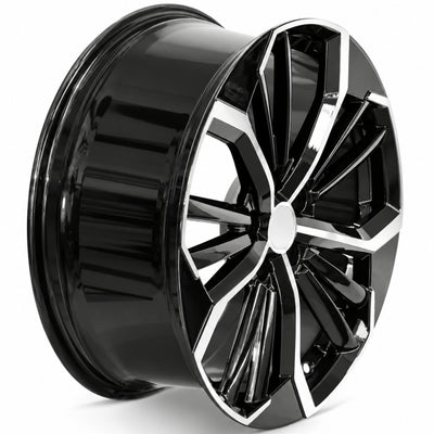 Road Ready RRW-62854 Black Machined Wheel
