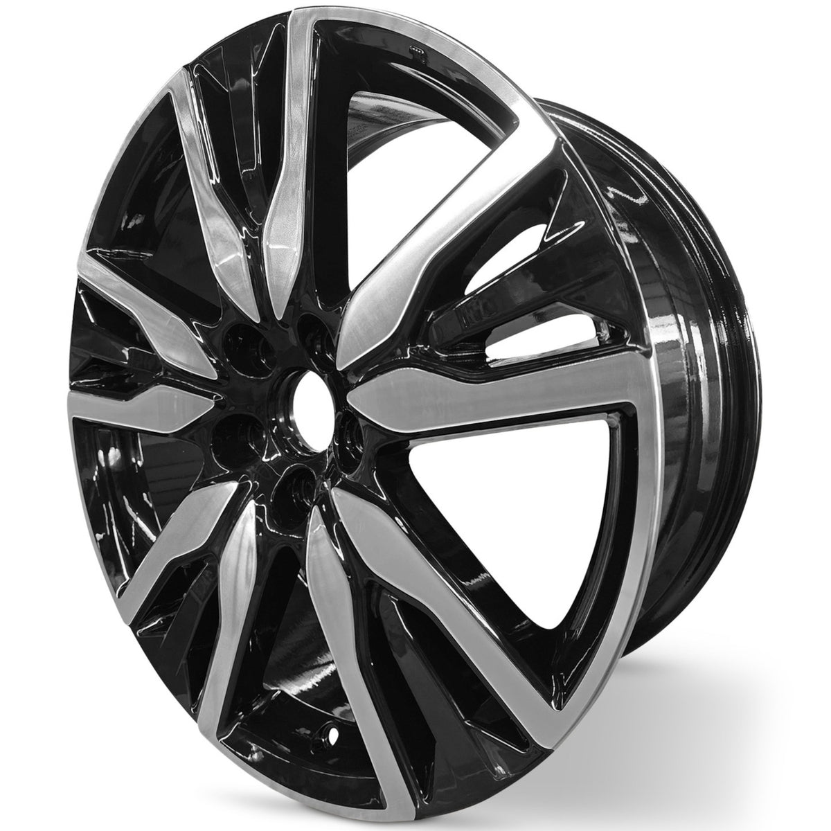 Road Ready RRW-63149 Black Machined Wheel