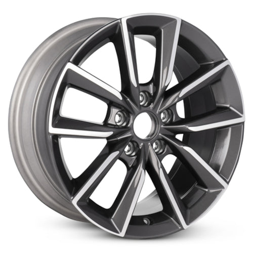 Road Ready RRW-63701 Black Machined Wheel