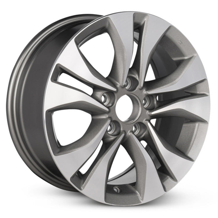 Road Ready RRW-64046 Gray Machined Wheel