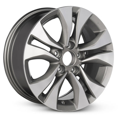 Road Ready RRW-64046 Gray Machined Wheel