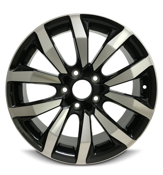 Road Ready RRW-64063 Black Machined Wheel