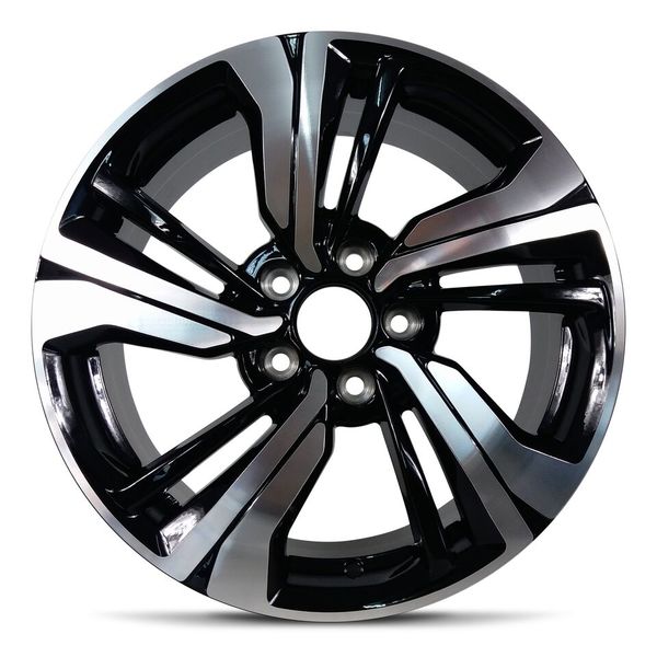 Road Ready RRW-64099 Black Machined Wheel
