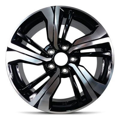 Road Ready RRW-64099 Black Machined Wheel