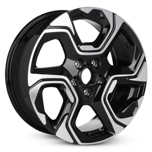 Road Ready RRW-64111A Black Machined Wheel