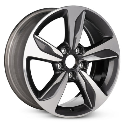 Road Ready RRW-64119A Gray Machined Wheel