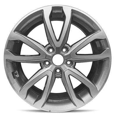 Road Ready RRW-70855 Gray Machined Wheel
