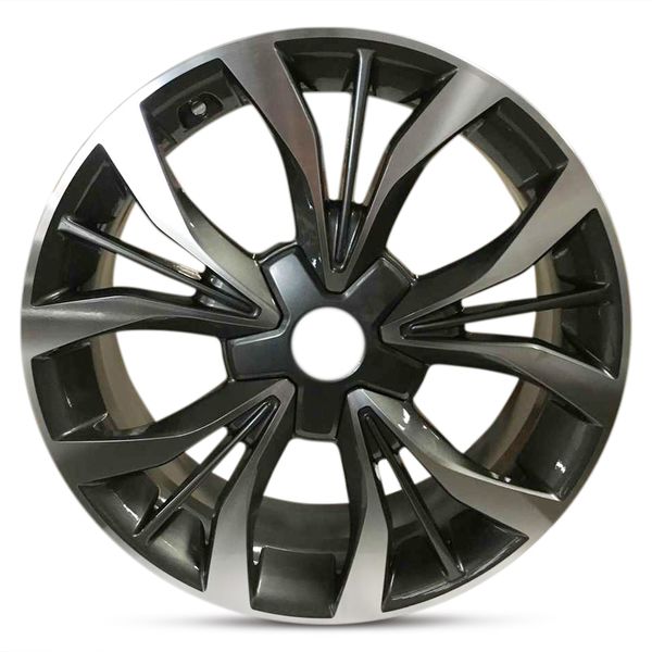 Road Ready RRW-70878 Gunmetal Machined Wheel