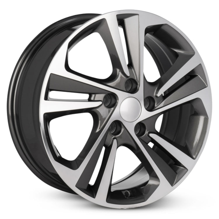 Road Ready RRW-70903 Gunmetal Machined Wheel