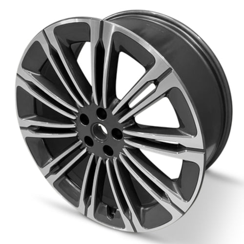 Road Ready RRW-72377 Gray Machined Wheel