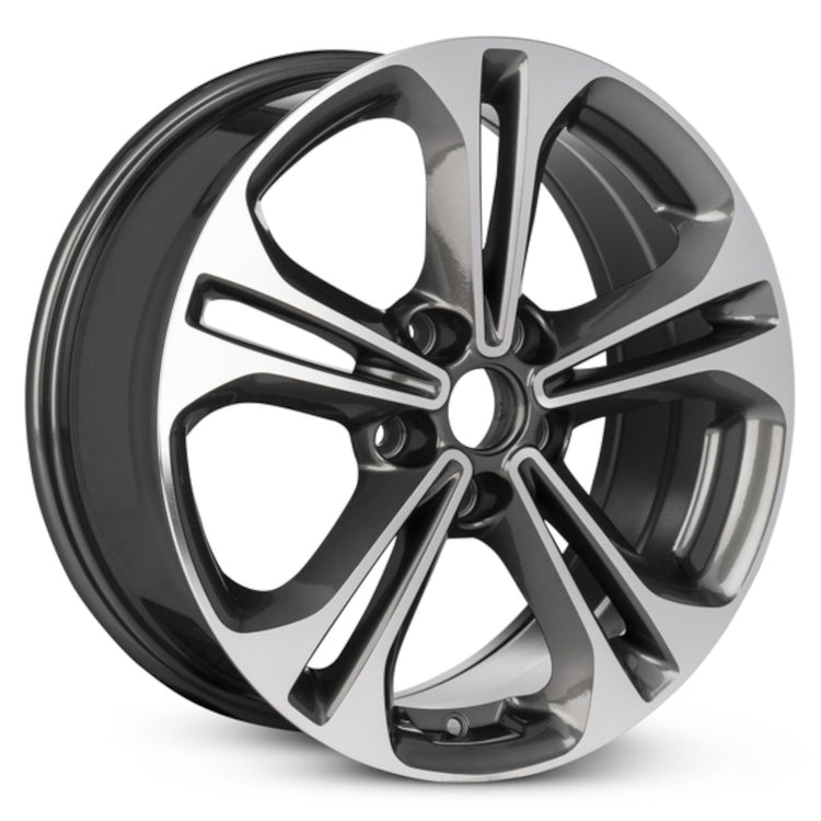 Road Ready RRW-74678A Gunmetal Machined Wheel