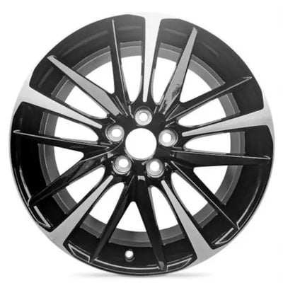 Road Ready RRW-75222A Black Machined Wheel