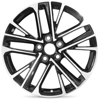 Road Ready RRW-95968B Black Machined Wheel