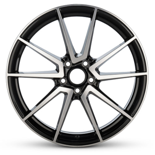 Road Ready RRW-RMAIR-J9690BMF Black Machined Wheel