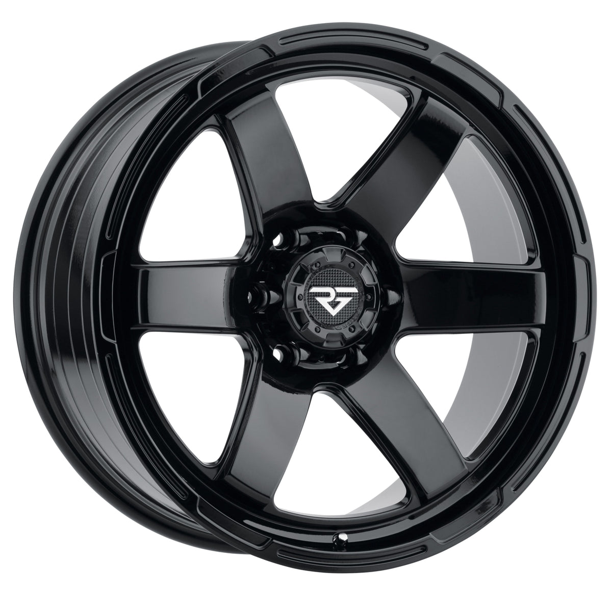 Rock Forged FF08 Gloss Black Wheel
