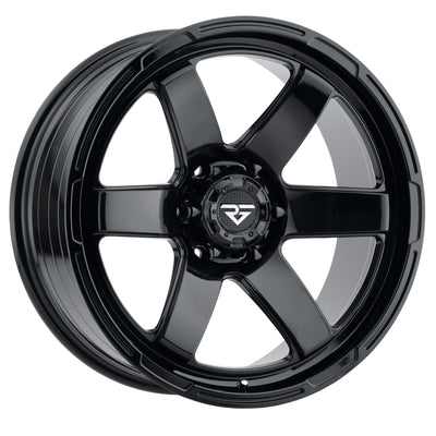 Rock Forged FF08 Gloss Black Wheel