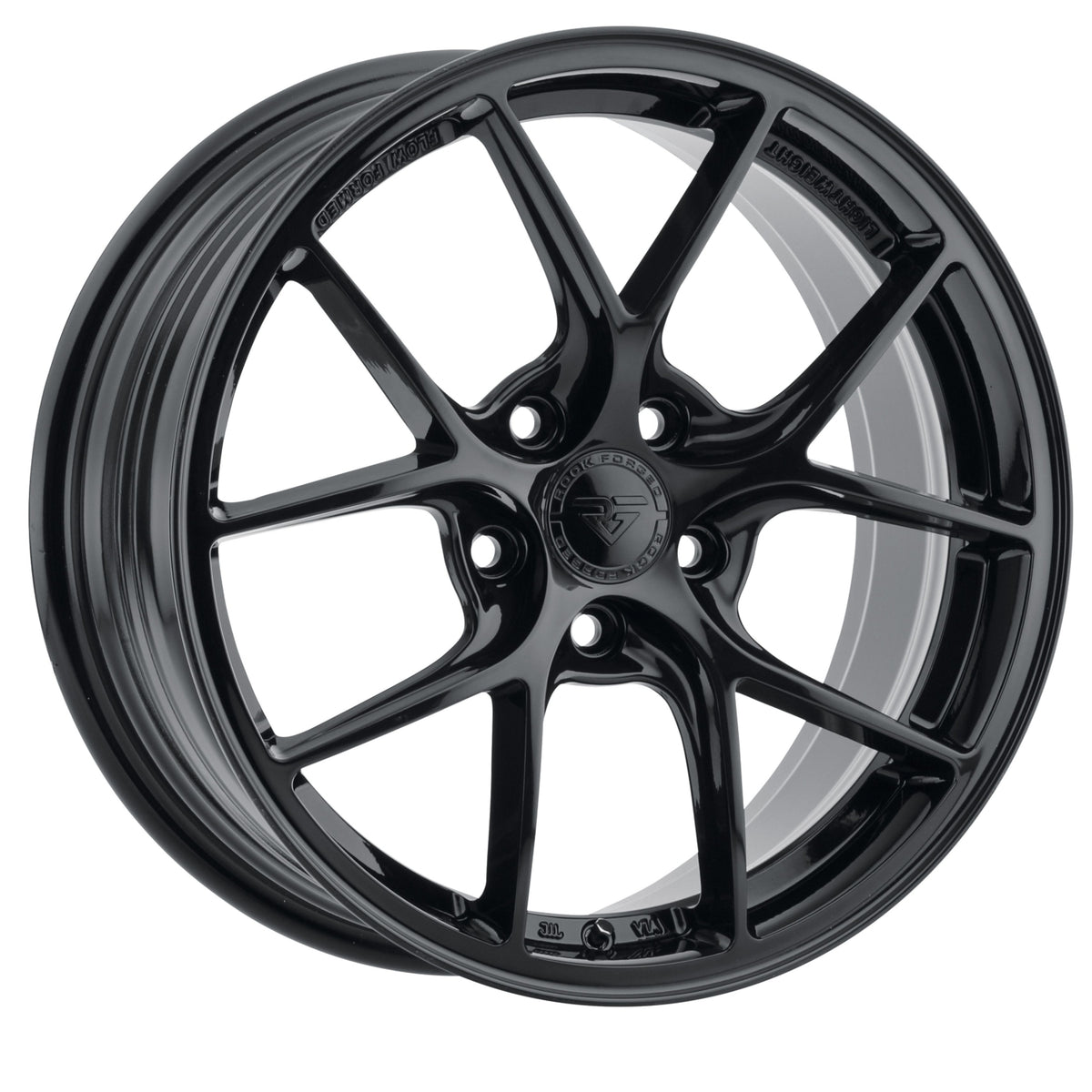 Rock Forged FF10 Gloss Black Wheel