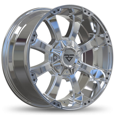 Rock Forged FF44 Chrome Wheel