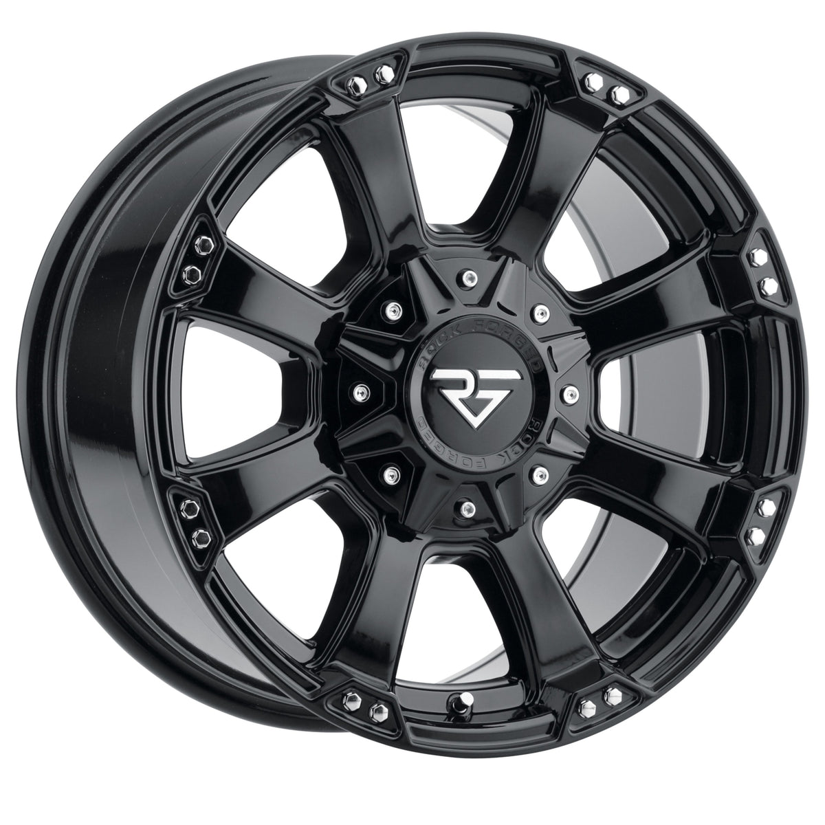 Rock Forged FF44 Gloss Black Wheel