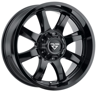 Rock Forged FF77 Gloss Black Wheel