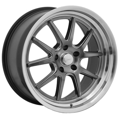 Rocket Racing Attack Gunmetal Machined Wheel