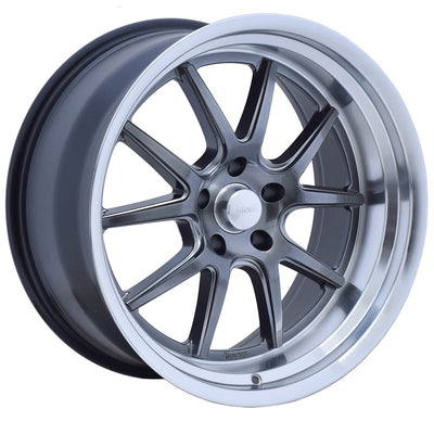 Rocket Racing Attack Gunmetal Machined Wheel