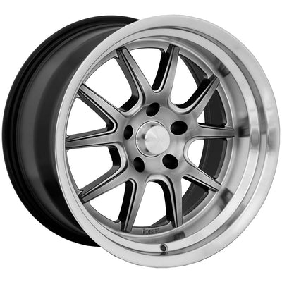 Rocket Racing Attack Gunmetal Machined Wheel