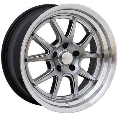 Rocket Racing Attack Gunmetal Machined Wheel