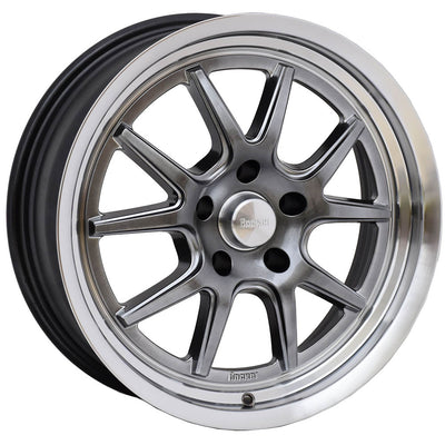 Rocket Racing Attack Gunmetal Machined Wheel