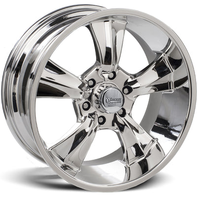 Rocket Racing Booster 6 Chrome Wheel