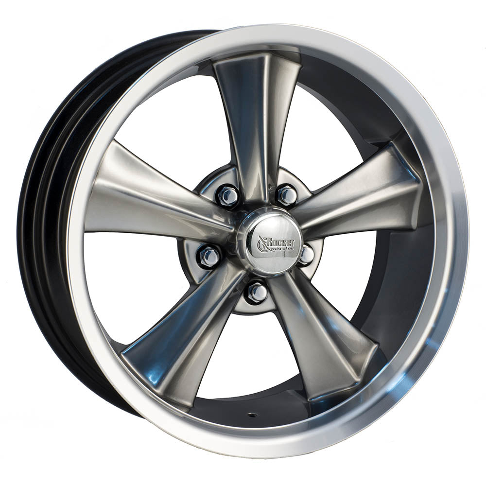 Rocket Racing Booster Gunmetal Machined Wheel