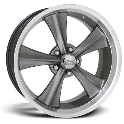Rocket Racing Booster Gunmetal Machined Wheel