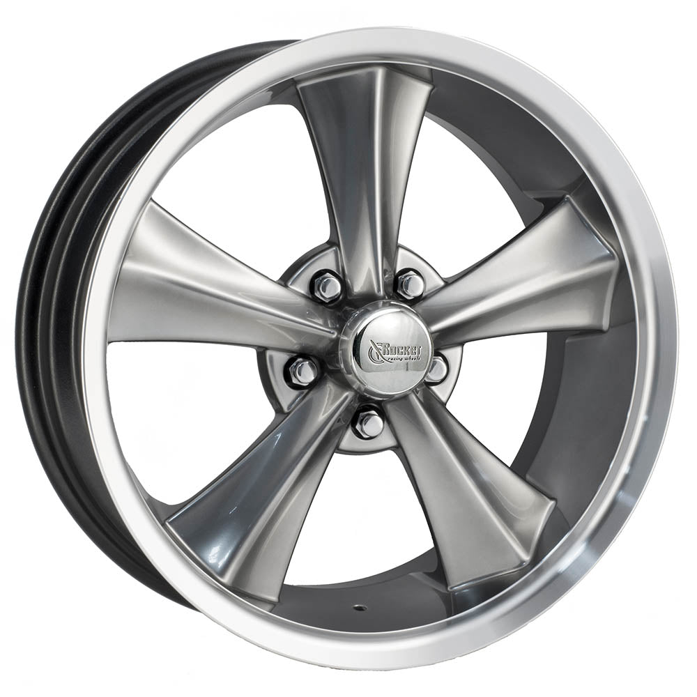 Rocket Racing Booster Gunmetal Machined Wheel
