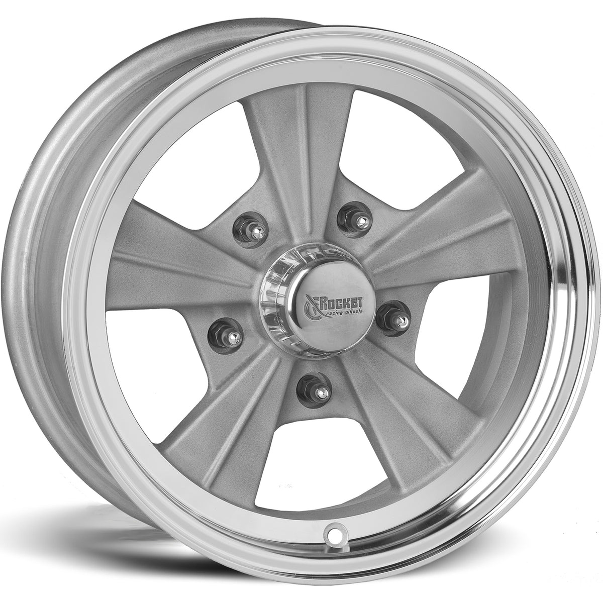 Rocket Racing Strike Gray Machined Wheel
