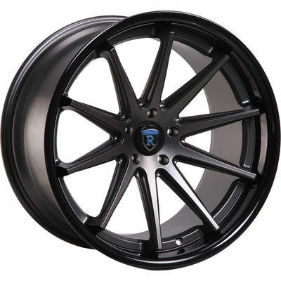 Rohana RC10 Gunmetal Black wheel
