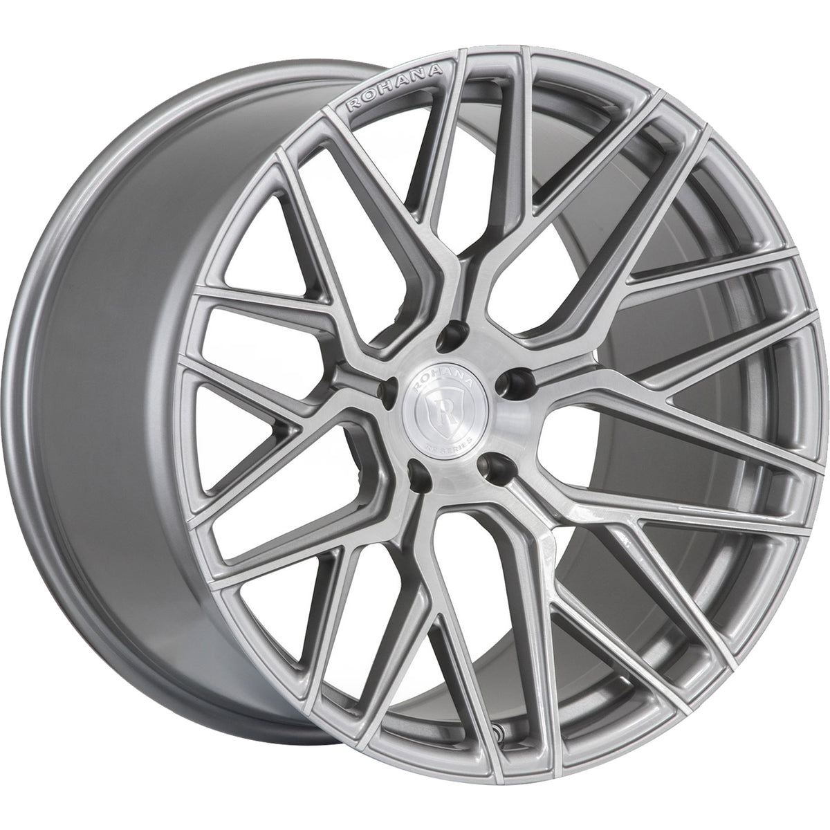 Rohana RFX10 Silver Machined Wheel