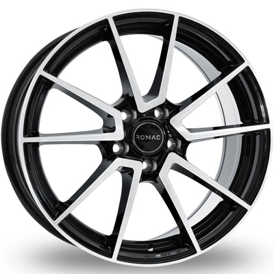 Romac Air Black Machined Wheel