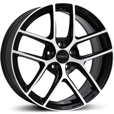 Romac Diablo Black Machined Wheel