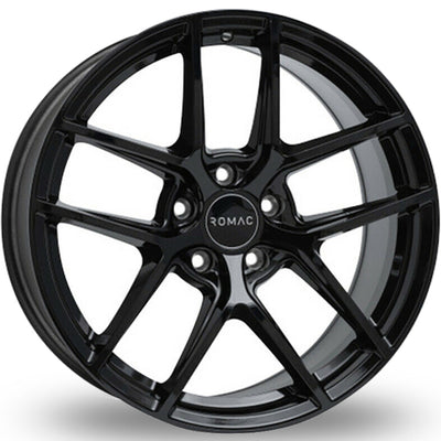 Romac Diablo Gloss Black Wheel