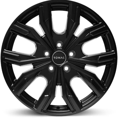 Romac Torque Satin Black Wheel