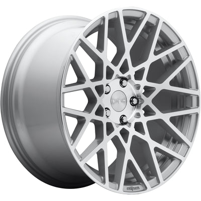 Rotiform BLQ Silver Machined Wheel