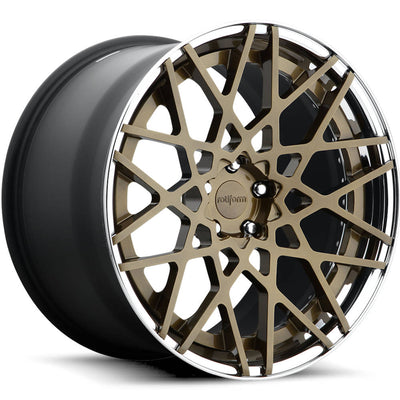 Rotiform Forged BLQ Bronze Polished Wheel