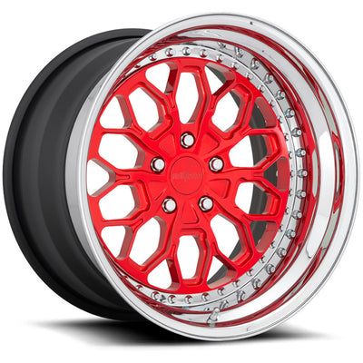 Rotiform Forged BTC Red Wheel