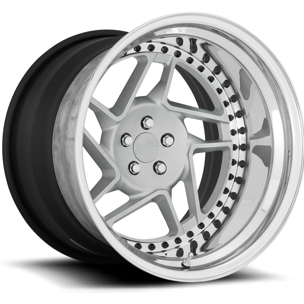 Rotiform Forged CHD Silver Polished Wheel