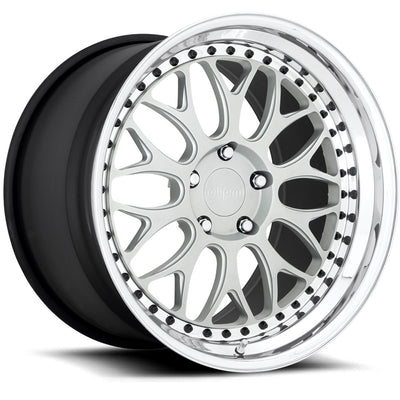 Rotiform Forged DAB Silver Polished Wheel