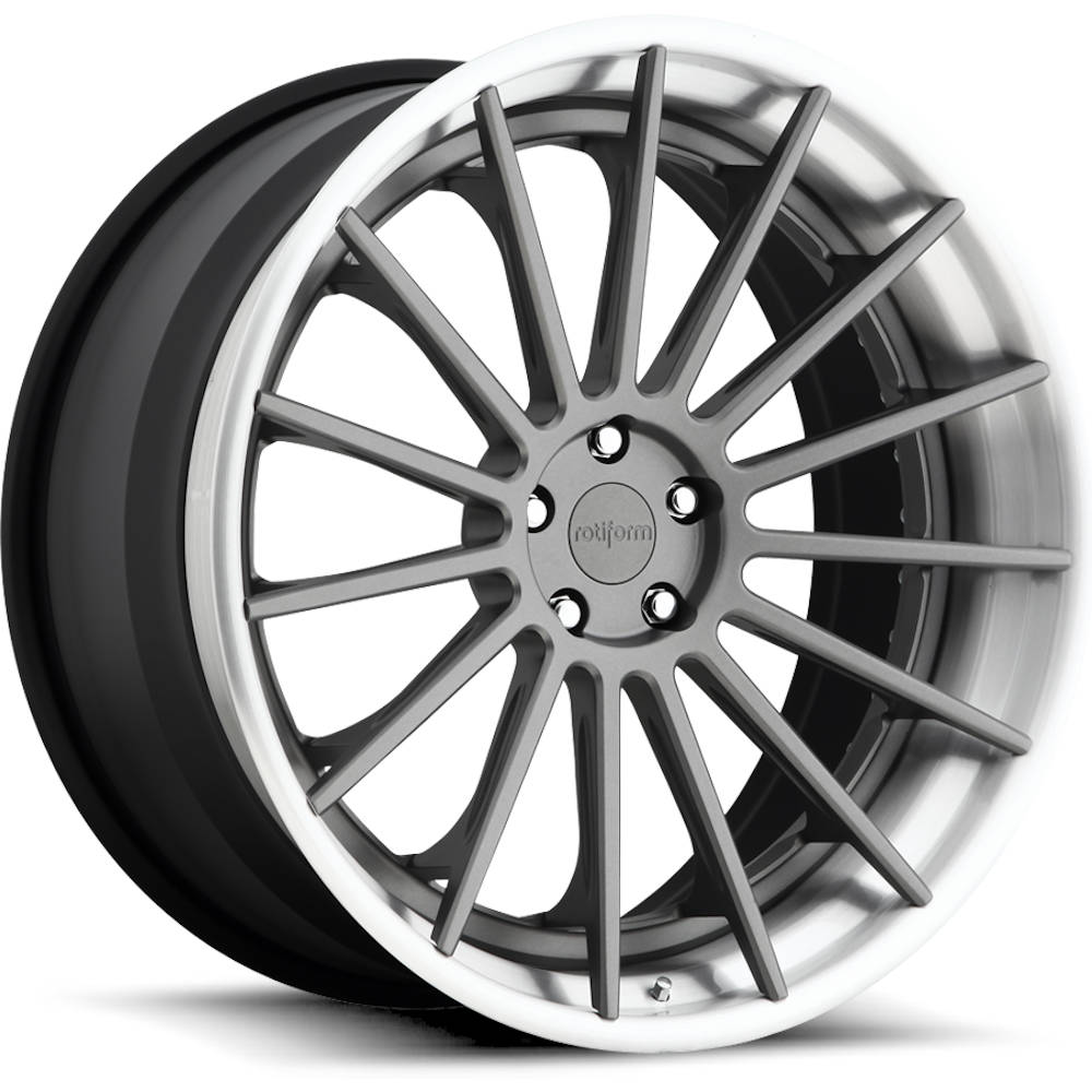 Rotiform Forged DUS Anthracite Brushed Wheel