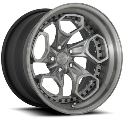 Rotiform Forged HUR-T Brushed Wheel