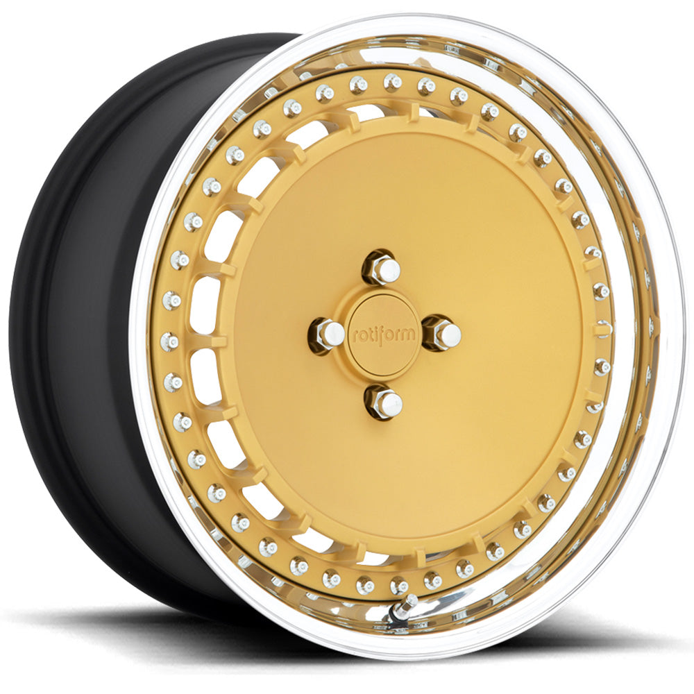 Rotiform Forged IGS Gold Polished Wheel