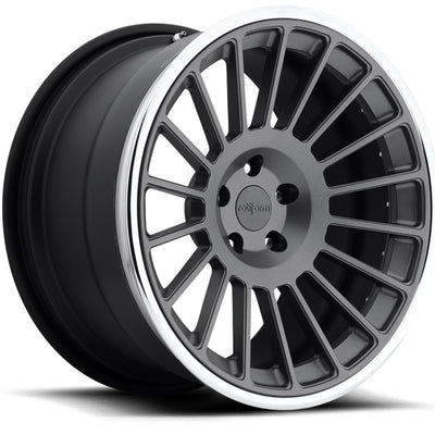 Rotiform Forged IND Anthracite Polished Wheel